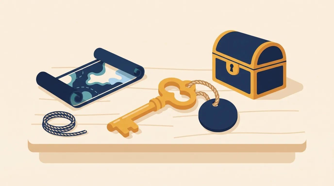 Illustration of a Jenkins API token being created, stored as a secret, and revoked